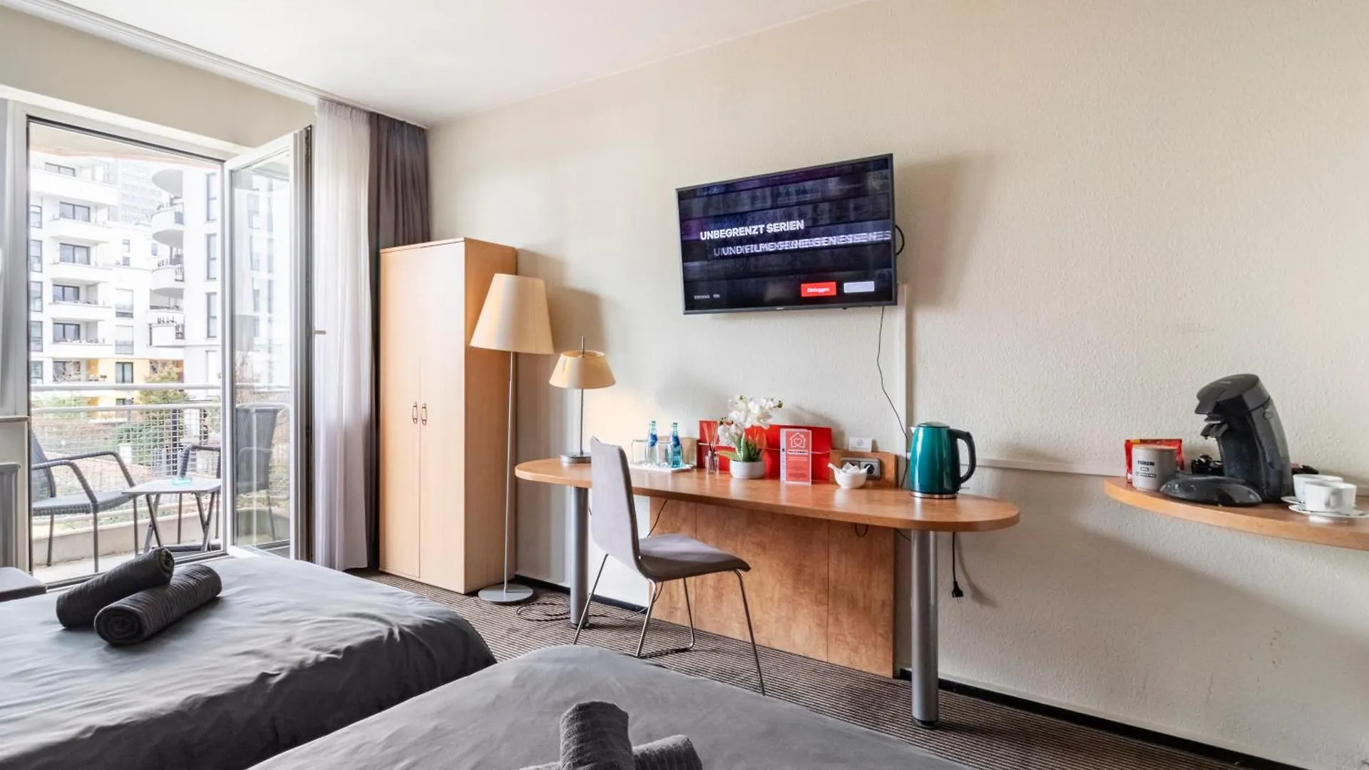 Naehe Frankfurt Messe Mit Netflix Und Balkon Apartment Frankfurt am Main 0*,